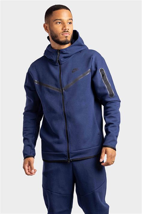 nike tech donkerblauw|nike tech fleece streetwear.